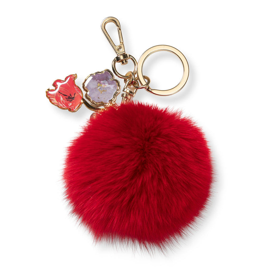 Keyring - Pompon flowers - BIEN moves